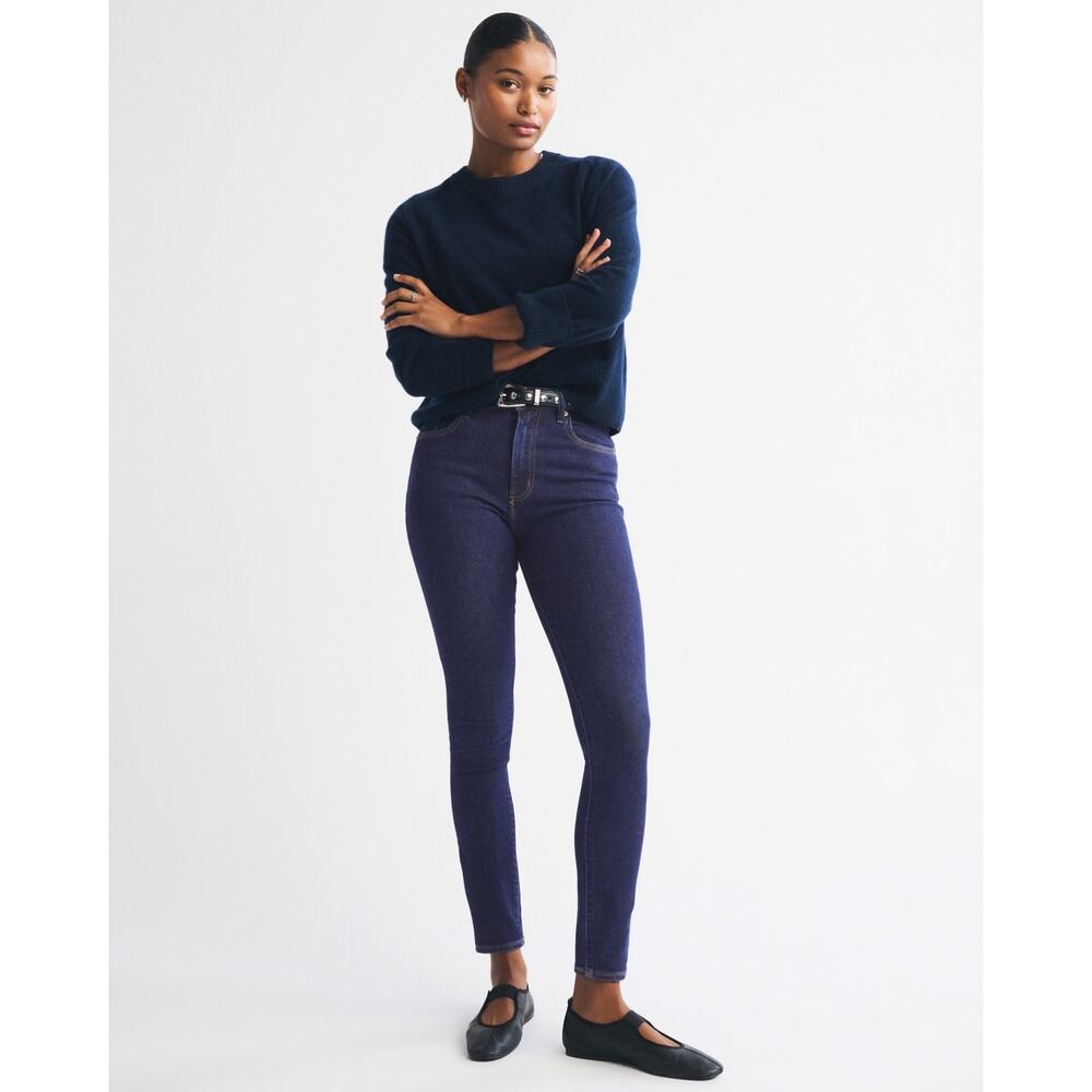 ABERCROMBIE | Curve Love The Skinny High Rise Jeans | 2L